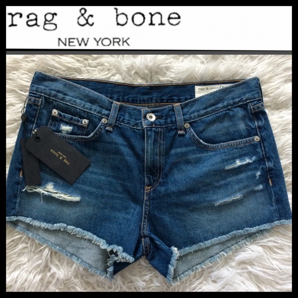 NWT Rag & Bone Cut Off Johny Shorts - Picture 2 of 11